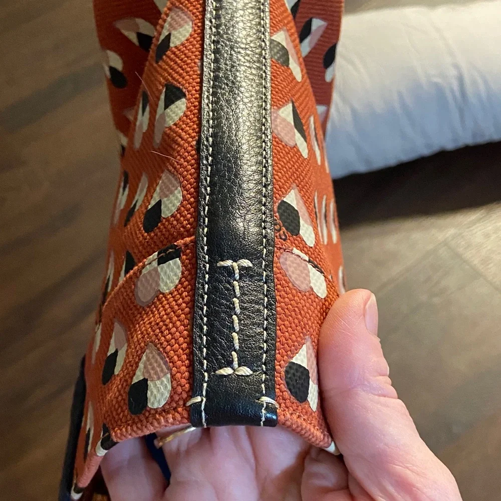Coach Checkered Heart Gallery Tote 2017 (F25917)